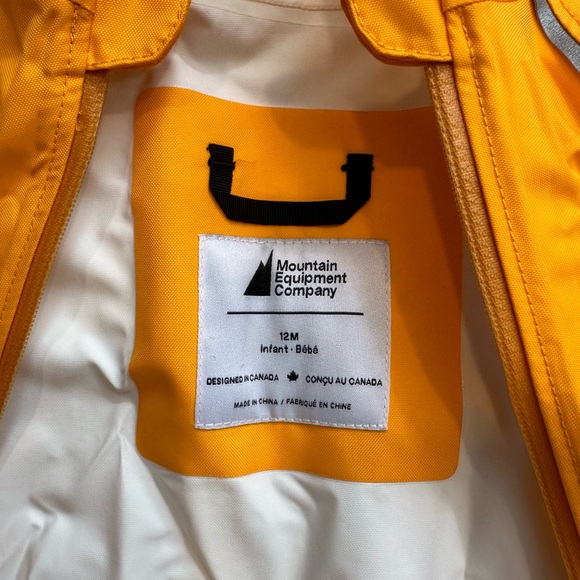MEC Yellow Newt Rain Suit - Picture 3 of 3